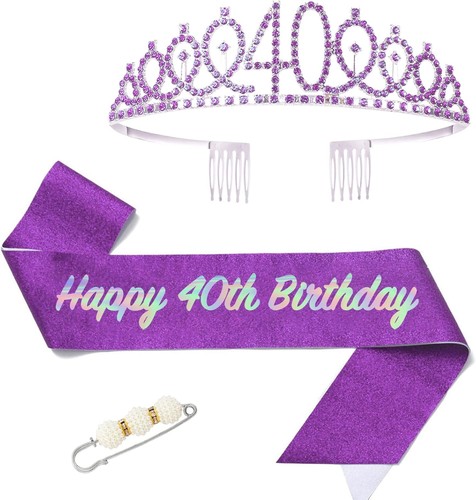 Geburtstag krone und - 40,
