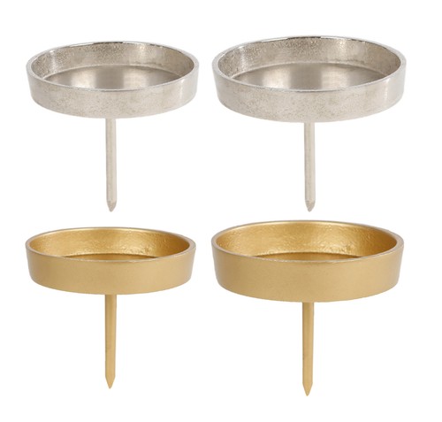 Kerzenpick alu 4er set 4 - kerzenpick,