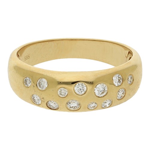 Brillant ring 585 k - brillant, gold