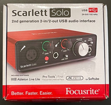 Focusrite Scarlett Solo 2nd