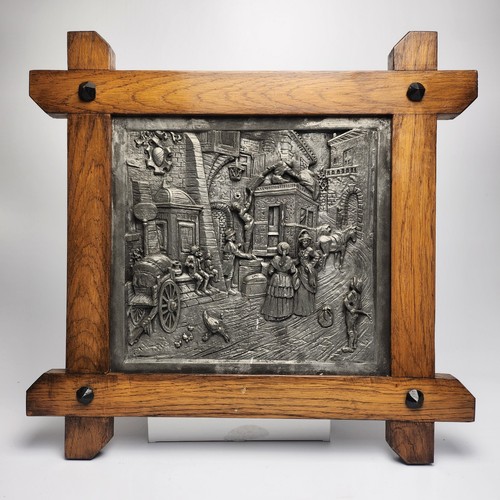 Zinnrelief wandbild - zinnrelief,