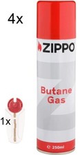 Zippo Gas 4x 250ml mit 1x