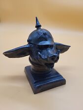 Kaiser WILHELM II. Büste   französische Verunglimpfung des Kaisers als Schwein