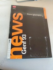 Audi Pressemappe Genf 93 Deutsch – Original Presseinformation mit Fotos &...