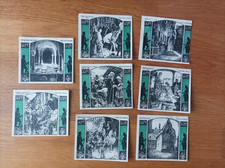8 x Notgeld, Quedlinburg, 50 Pfennig,