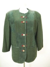 Julius Lang grün Schurwolle