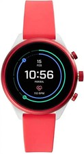 Fossil Sport 41 mm rot am Silikonarmband rot [Wi-Fi]