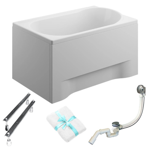 Mini rechteckbadewanne 100x65 - mini,