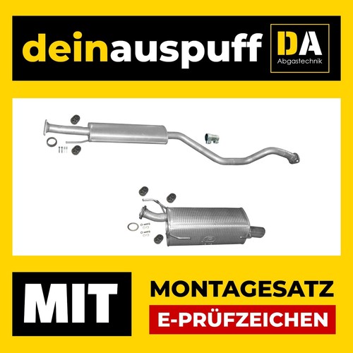 Auspuffanlage für nissan juke - auspuffanlage,