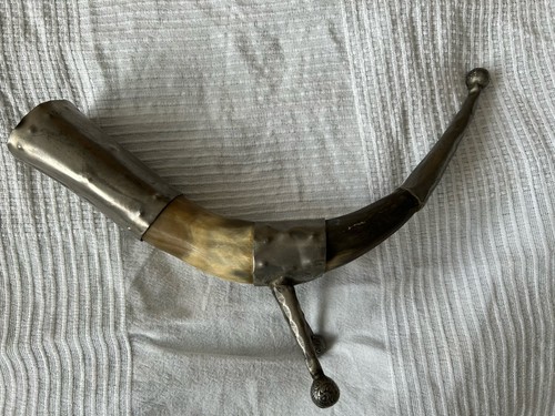 Antikes kaukasisches trinkhorn - antikes,