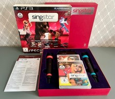 Singstar Spiele PS3 Big Box Set Mikrofone Spiel Made In Germany Special Edition