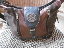 Braun-schwarze Schultertasche in kreativem Design von DANY'S Moda Spain