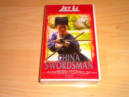 Vhs film china swordsman - vhs,