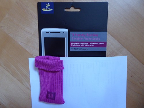 Handysocke lila tchibo tcm - handysocke,, tchibo,