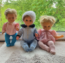 Vintage Puppen Konvolut,  2