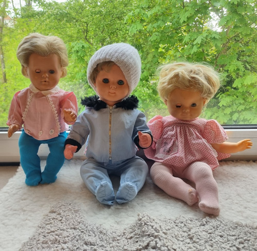 Vintage puppen konvolut 2 - vintage,