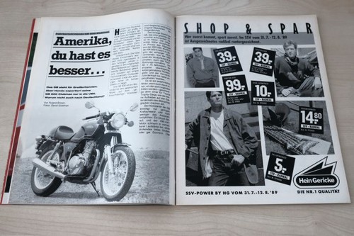 Motorrad 1989 honda 500 - motorrad, 16/1989