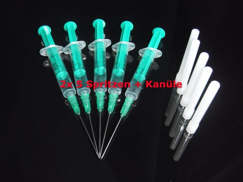 10x 2ml einmalspritze mit - 2ml,