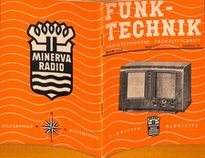 Funktechnik Radiotechnische Fachzeitschrift 3 1949 Gloriette Minerva Radio