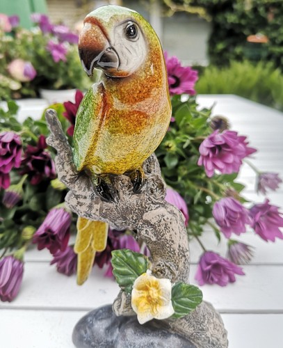 Papagei deko figur ara - ara, grün