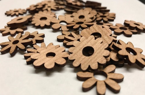 Blumen mix streudeko holz - blumen,