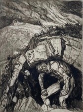 Oskar Graf: Riese greift an -