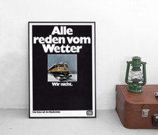 Poster Deutsche Bahn Alle