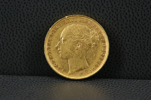 Sovereign gold 1886 victoria - 1,