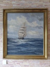 Ölbild mit Rahmen Edgar