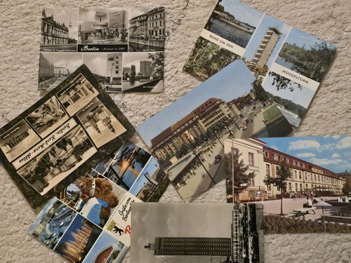 Alte ddr postkarten - alte,
