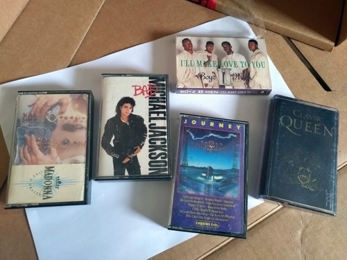 Musikkassetten sammlung - musikkassetten,