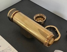 Grohe Dal Rondo WC Druckspüler ALTE BAUFORM in EDELMESSING (Gold,Goldfarbig)