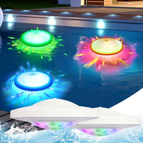 Schwimmende poolleuchte rgb - schwimmende,