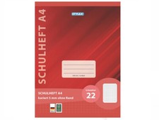 25 Schulhefte Heft DIN A4