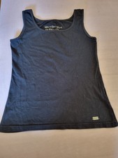 Top Damen, Mädchen, Trägerhemd, Dunkelblau, Blau, Keilbach, S, 36, Ärmellos