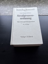 Stpo strafprozessordnung - stpo,