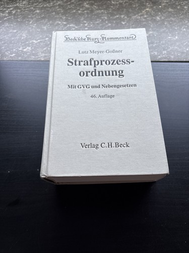Stpo strafprozessordnung - stpo,