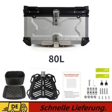 80L Motorrad Alu Top Case Box