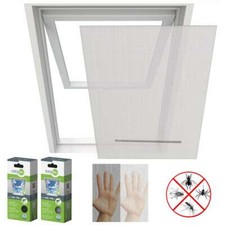 FLIEGENGITTER DACHFENSTER 140X170 FLIEGENNETZ INSEKTENSCHUTZ MÜCKENSCHUTZ GITTER