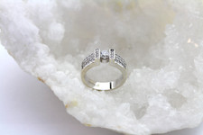 Christ Damen Ring 14k Weißgold 37 Brillant 0,71 ct. Gr. 53 ca. 6,6g