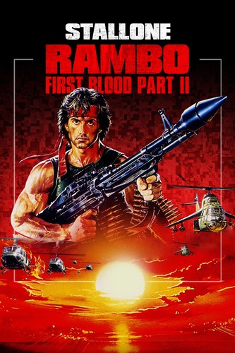 Rambo first blood - blood, (1985)