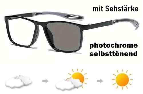 Sonnenbrille selbsttönend mit