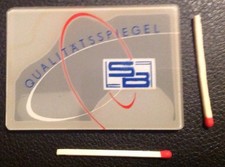 Werbe-Hand-Taschen-Spiegel,Werbung,Reklame,Qualitätsspiegel SB