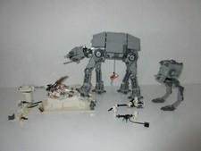 LEGO Star Wars MOC Hoth 10178 AT-AT Snowspeeder Figuren...