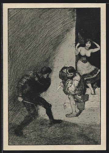 Künstler max klinger - künstler-ak,
