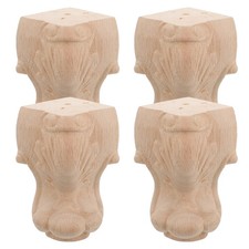  4 Stück kurze Tischbeine