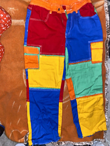 Damen clown kostümhose - clown,