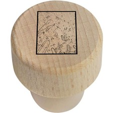 Flaschenverschluss/Korken aus Holz 19 mm "The Crystal Cave" (BS00031603)