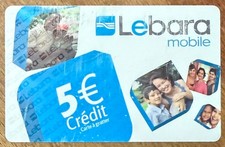LEBARA MOBILE AUFLADUNG 5€
