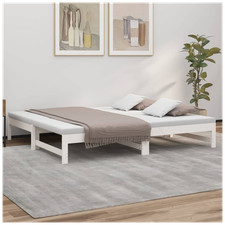 Tagesbett weiß Kiefer massiv